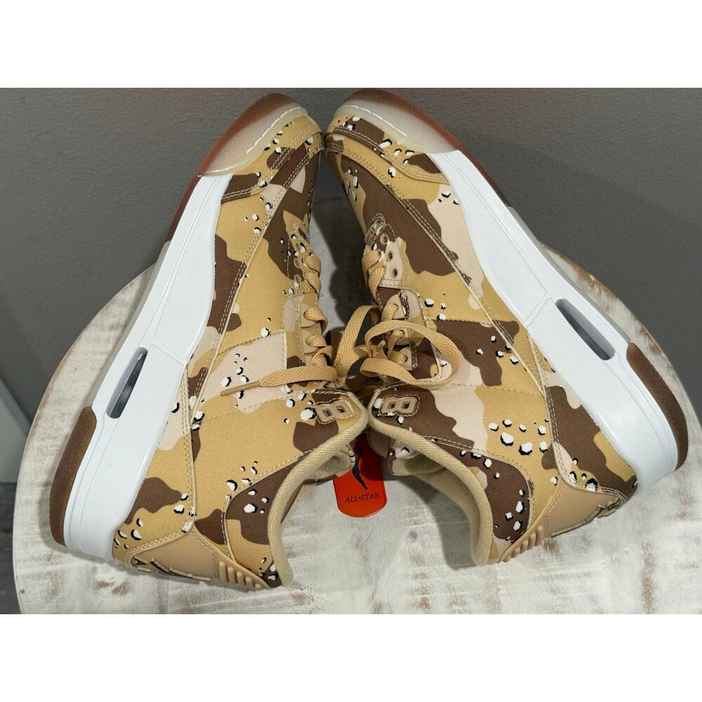 Jordan 3 Retro Desert Camo Size 10w 8.5m HM4301-200 - Picture 6 of 9